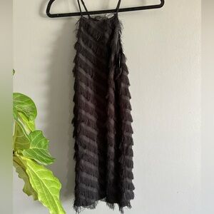 Fanco mini black everything dress size small